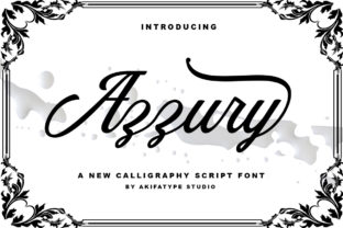 Azzury: A Premium Script Font for Stronger Campaign Messaging