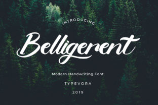 Belligerent Font: A Bold Typeface for a Bolder Brand