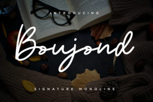 Boujond: A Script Font with Heart and Versatility