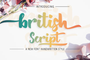 British: A Fun and Elegant Script for Creative Branding
