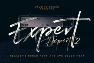 Expert Font: A Bold Handwritten Typeface for Creative Branding