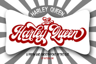 Harley Queen Font: A Playful Script That Elevates Your Brand