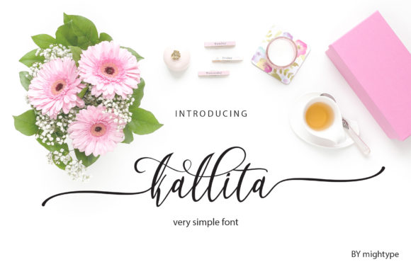 Kallita Font: A Modern Calligraphy Typeface for Stronger Branding