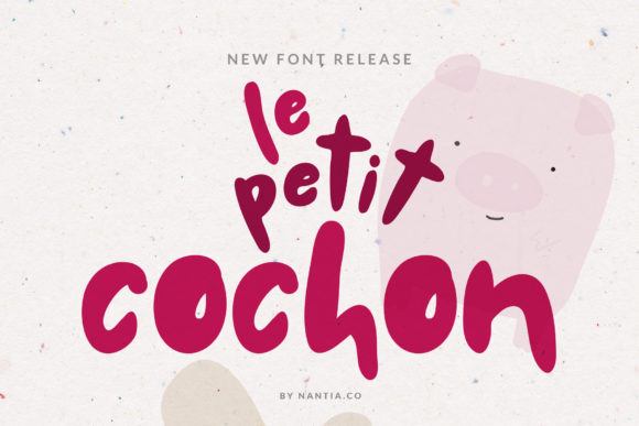 Le Petit Cochon: A Script Font That Adds Personality to Web Design