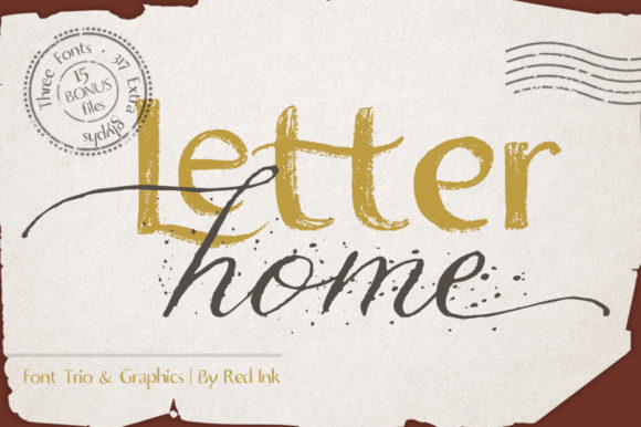Letter Home Font: A Charming Typeface for Authentic Branding