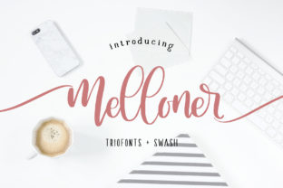 Melloner Font: A Fresh Handwritten Typeface for Campaign Design