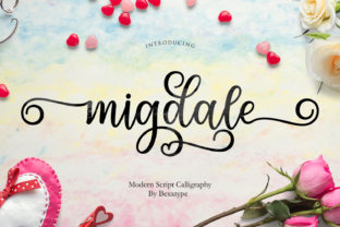 Migdale Font: A Playful Script for Your Creative Projects