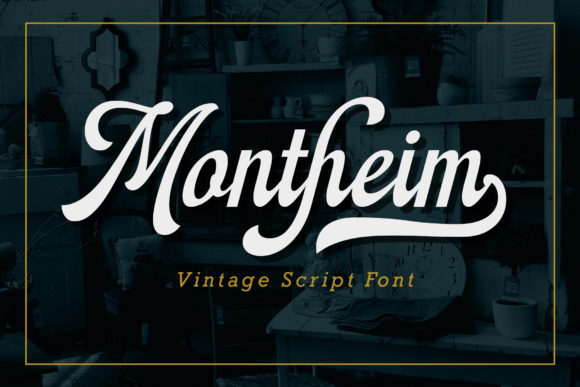 Montheim Font: A Timeless Script for Digital Branding