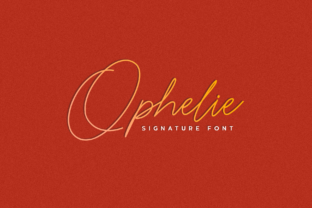 Ophelie Font: A Romantic Script for Campaign Design