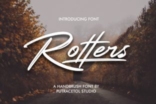 Rotters Font: A Stylish Typeface for Strong Campaign Headlines