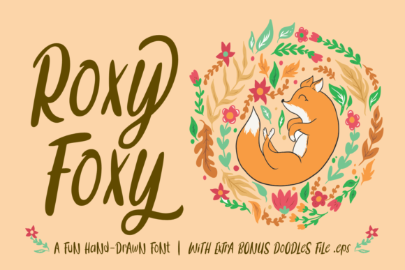 Roxy Foxy Font Review: A Handwritten Typeface with Heart
