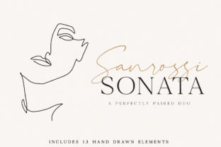 Sanrossi Sonata Duo: A Typeface for Modern Editorial Elegance