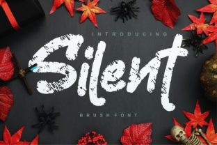 Silent Typeface: A Modern Handwritten Font for Digital Design