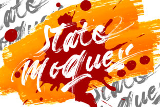 State Moques Font Review: A Bold Typeface for Campaign Creatives