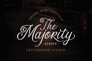 The Majority Font: A Script Typeface for Modern Web Design