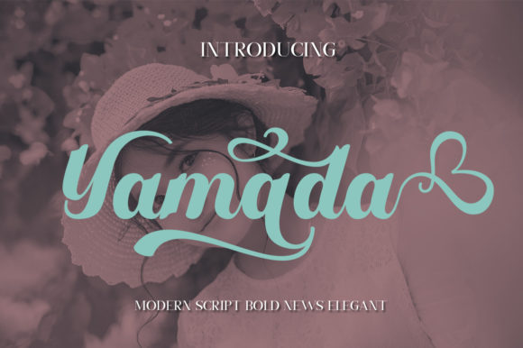Yamada Font: Elevate Your Brand Identity with Modern Script Typography
